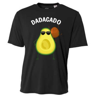 Cute Avocado Design For Dad Fruit Avocado Pear Lovers Cooling Performance Crew T-Shirt