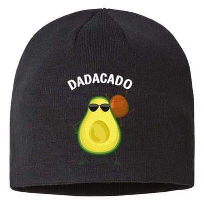 Cute Avocado Design For Dad Fruit Avocado Pear Lovers Sustainable Beanie