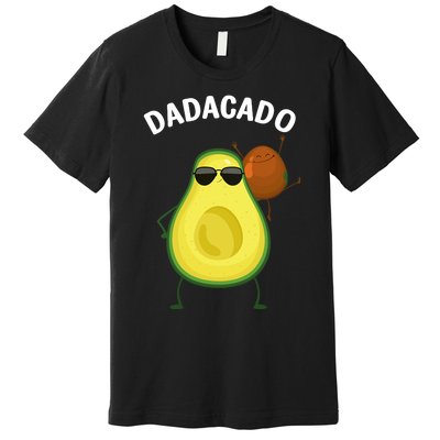 Cute Avocado Design For Dad Fruit Avocado Pear Lovers Premium T-Shirt