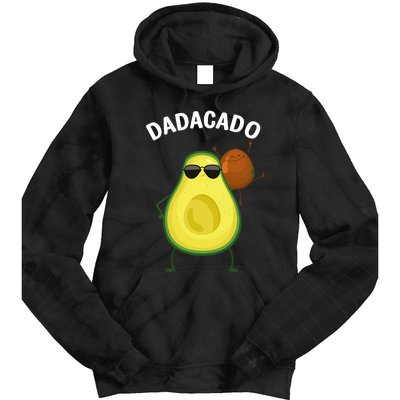 Cute Avocado Design For Dad Fruit Avocado Pear Lovers Tie Dye Hoodie