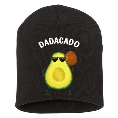 Cute Avocado Design For Dad Fruit Avocado Pear Lovers Short Acrylic Beanie