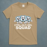 Ctrl + Alt + Del Squad Control Alt Delete Task Manager Funny T-Shirt