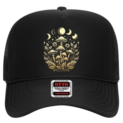 Cottagecore Aesthetic Dark Aesthetic Mushroom Trucker Hat