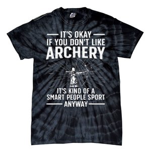 Cute Archery Design For   Archer Bow Archery Lover Tie-Dye T-Shirt