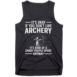 Cute Archery Design For   Archer Bow Archery Lover Tank Top