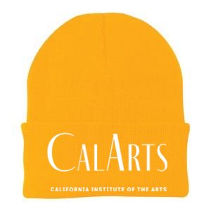 CalArts Art Deco Style College Knit Cap Winter Beanie