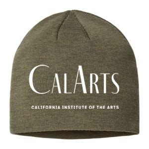 CalArts Art Deco Style College Sustainable Beanie