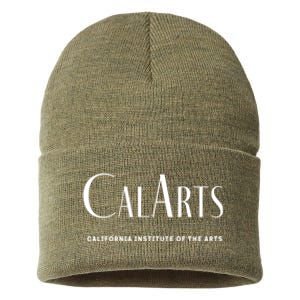 CalArts Art Deco Style College Sustainable Knit Beanie