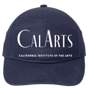 CalArts Art Deco Style College 7-Panel Snapback Hat