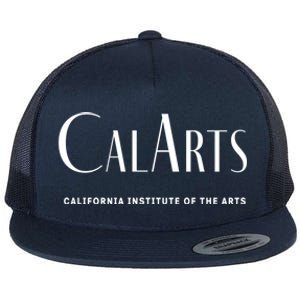 CalArts Art Deco Style College Flat Bill Trucker Hat