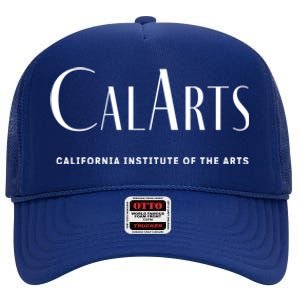 CalArts Art Deco Style College High Crown Mesh Back Trucker Hat