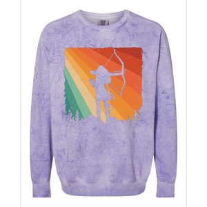 Cute Archery Design Archer Archery Lovers Colorblast Crewneck Sweatshirt