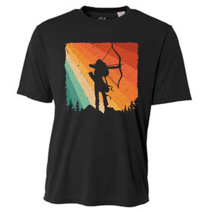 Cute Archery Design Archer Archery Lovers Cooling Performance Crew T-Shirt