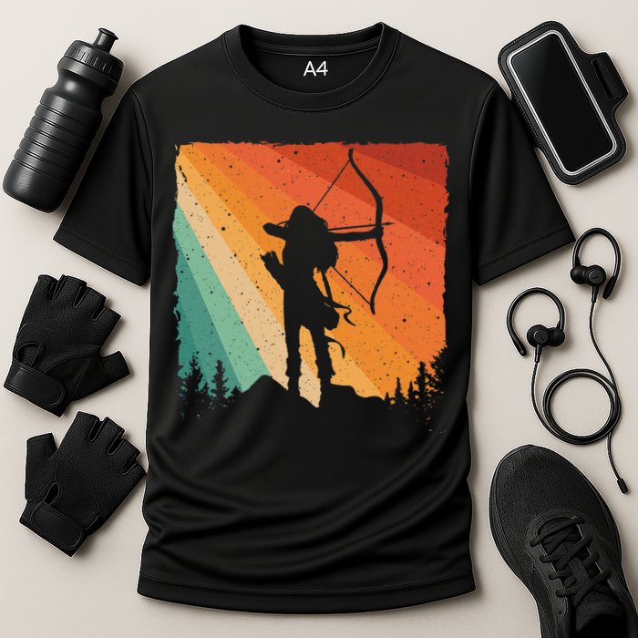 Cute Archery Design Archer Archery Lovers Cooling Performance Crew T-Shirt