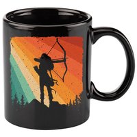 Cute Archery Design Archer Archery Lovers 11oz C Handle Ceramic Mug