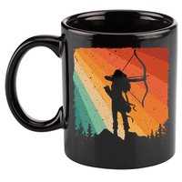 Cute Archery Design Archer Archery Lovers 11oz C Handle Ceramic Mug