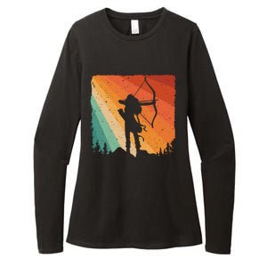 Cute Archery Design Archer Archery Lovers Womens CVC Long Sleeve Shirt