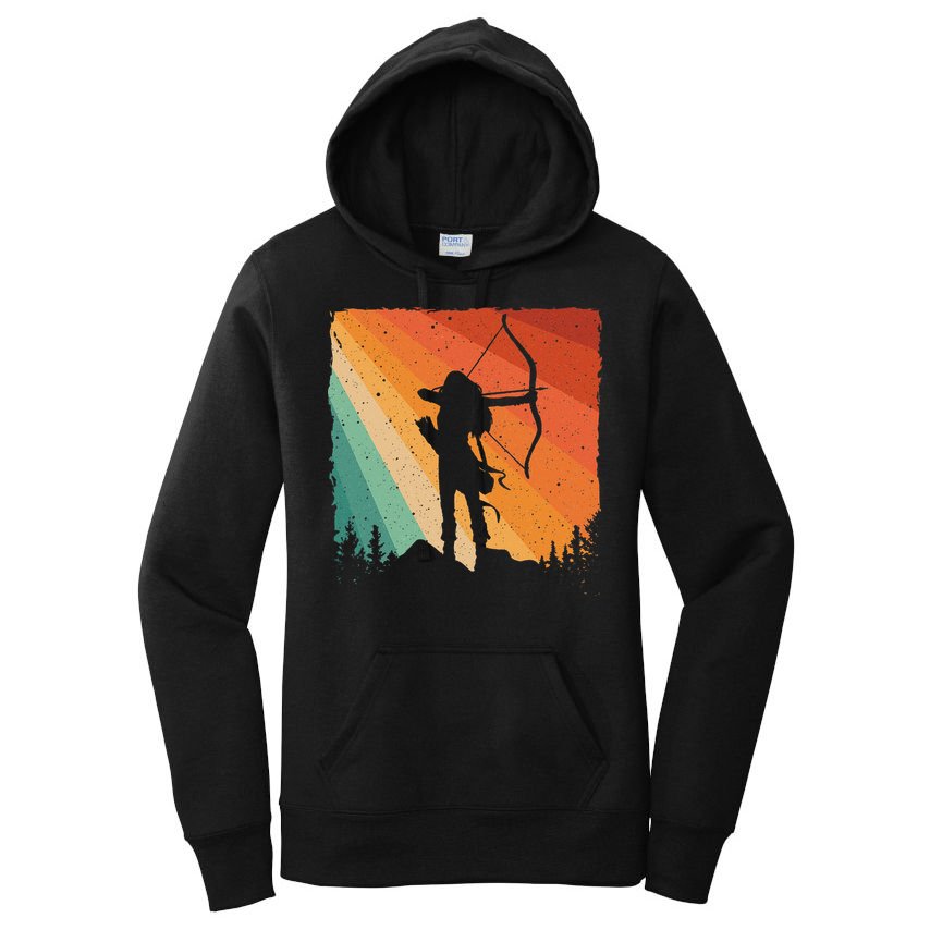 Cute Archery Design Archer Archery Lovers Women's Pullover Hoodie