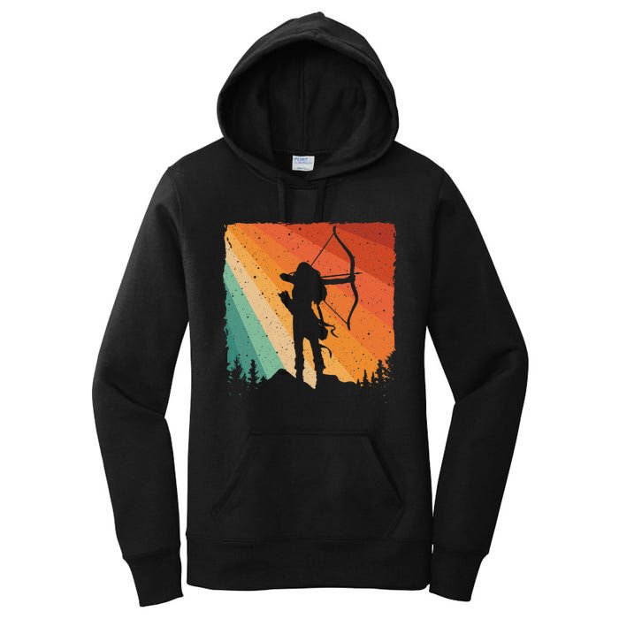 Cute Archery Design Archer Archery Lovers Women's Pullover Hoodie