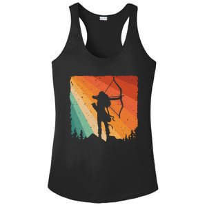 Cute Archery Design Archer Archery Lovers Ladies PosiCharge Competitor Racerback Tank