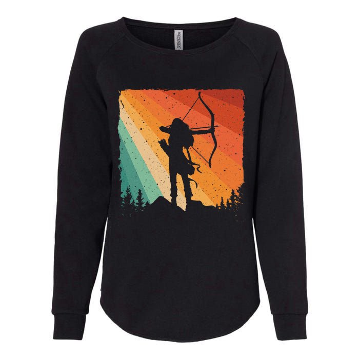 Cute Archery Design Archer Archery Lovers Womens California Wash Sweatshirt