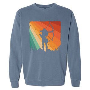 Cute Archery Design Archer Archery Lovers Garment-Dyed Sweatshirt