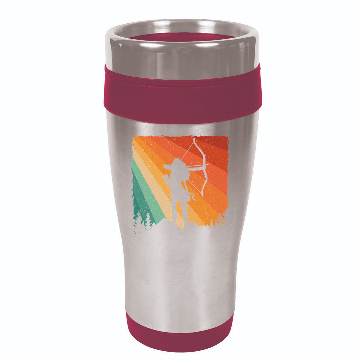Cute Archery Design Archer Archery Lovers 16oz Travel Tumbler