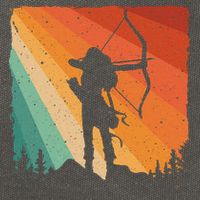Cute Archery Design Archer Archery Lovers Cotton Canvas Backpack