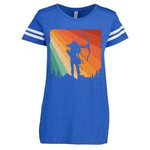 Cute Archery Design Archer Archery Lovers Enza Ladies Jersey Football T-Shirt