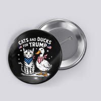 Cats And Ducks For Trump Kittens And Ducks For Trump Button