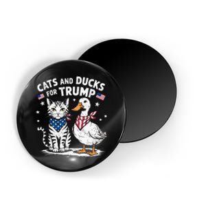 Cats And Ducks For Trump Kittens And Ducks For Trump Magnet