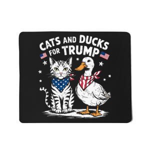 Cats And Ducks For Trump Kittens And Ducks For Trump Mousepad