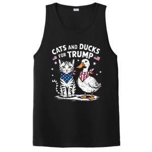 Cats And Ducks For Trump Kittens And Ducks For Trump PosiCharge Competitor Tank