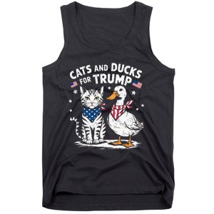 Cats And Ducks For Trump Kittens And Ducks For Trump Tank Top