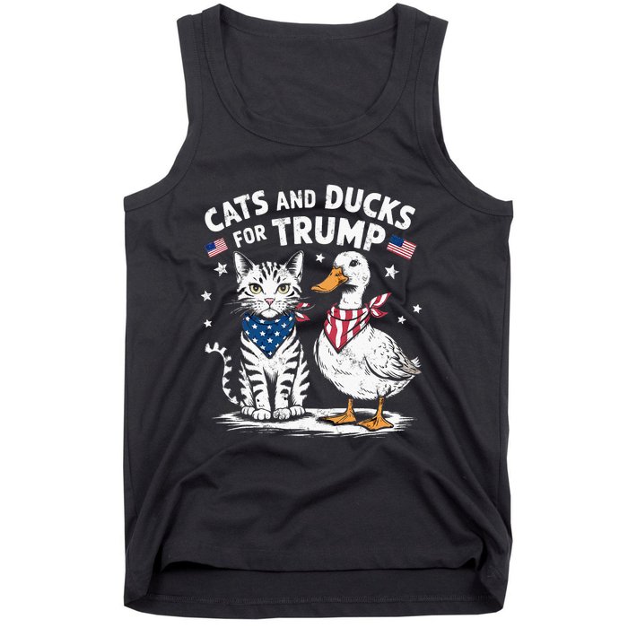 Cats And Ducks For Trump Kittens And Ducks For Trump Tank Top