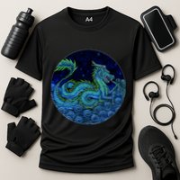 Chinese Azure Dragon Cooling Performance Crew T-Shirt