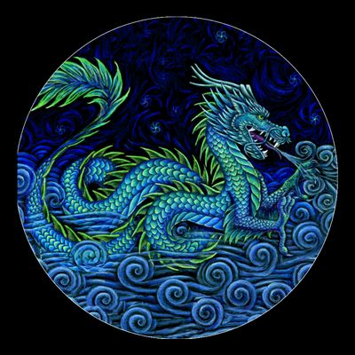 Chinese Azure Dragon T-Shirt