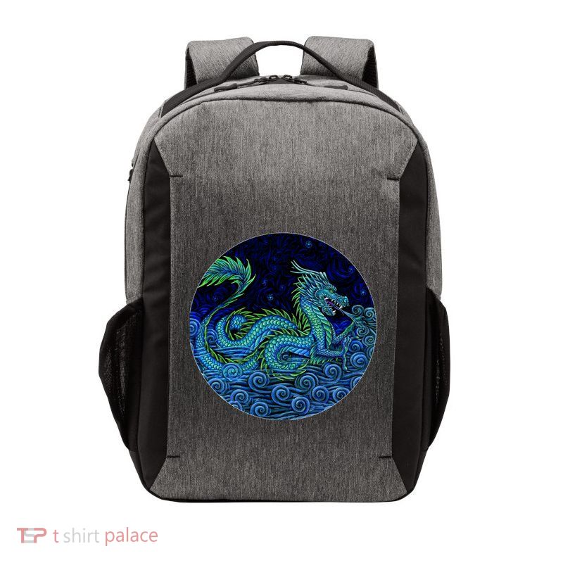 Chinese Azure Dragon Vector Backpack