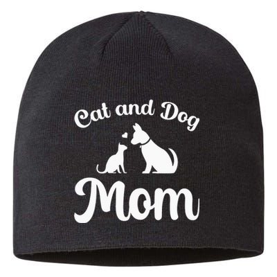 Cat and Dog Mom Kitten and Puppy Mama Sustainable Beanie