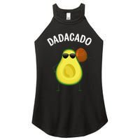 Cute Avocado Design For Dad Fruit Avocado Pear Lovers Women's Perfect Tri Rocker Tank