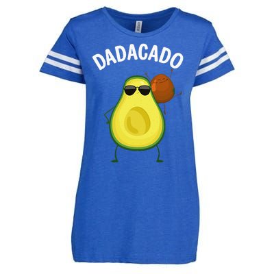 Cute Avocado Design For Dad Fruit Avocado Pear Lovers Enza Ladies Jersey Football T-Shirt