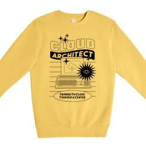 Cloud Architect Data Center Premium Crewneck Sweatshirt