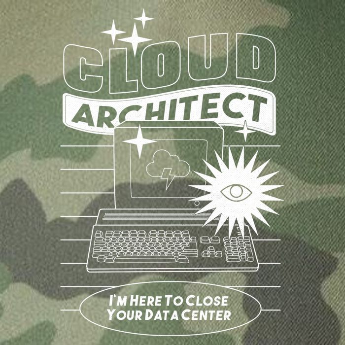 Cloud Architect Data Center Legacy Tie Dye Trucker Hat