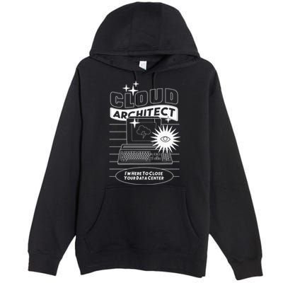 Cloud Architect Data Center Premium Pullover Hoodie