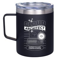 Cloud Architect Data Center 12oz Stainless Steel Coffee Mug