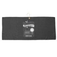 Cloud Architect Data Center Large Microfiber Waffle Golf Towel