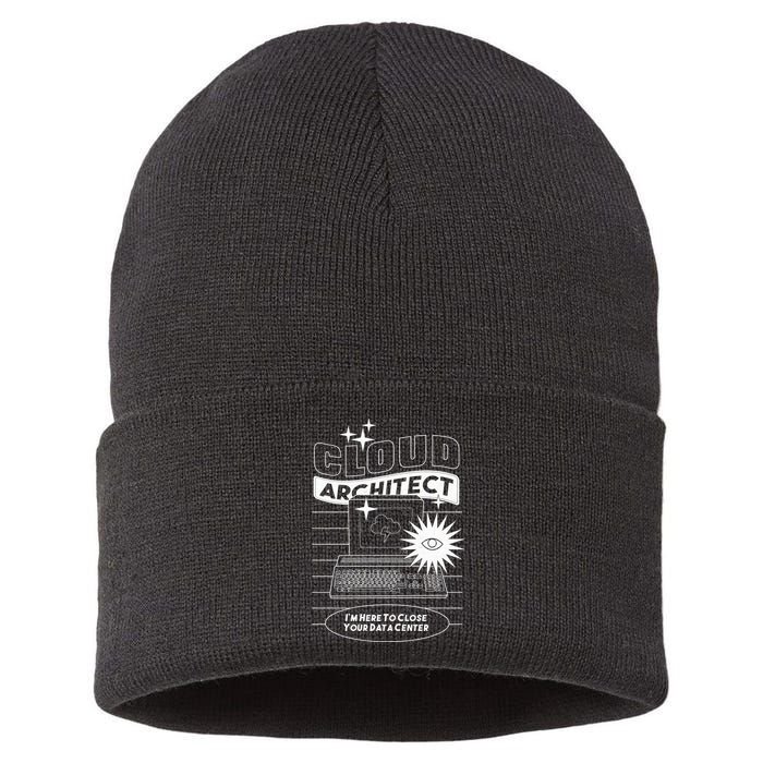 Cloud Architect Data Center Sustainable Knit Beanie