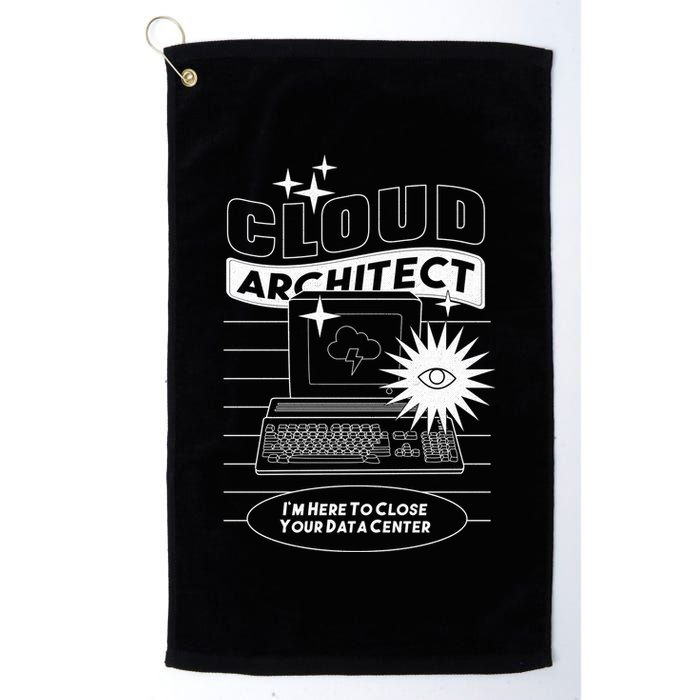 Cloud Architect Data Center Golf Towel