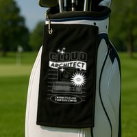 Cloud Architect Data Center Golf Towel