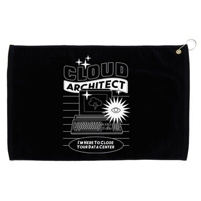 Cloud Architect Data Center Grommeted Golf Towel